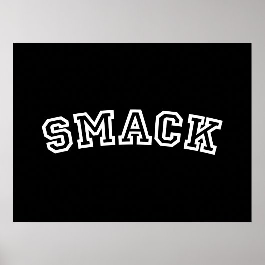 SMACK POSTER (Voorkant)