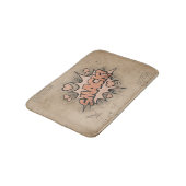 SMACK!  stripboek Steampunk Pop Badmat (Gekanteld)