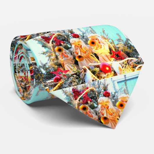 smakelaar voor kerst angels stropdas (Opgerold)