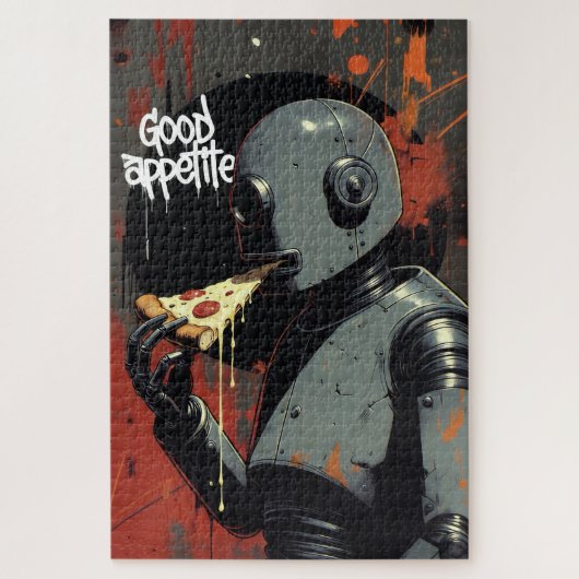 Smakelijk eten legpuzzel (Verticaal)