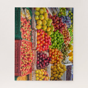 Smakelijk Fruitkraamassortiment Legpuzzel