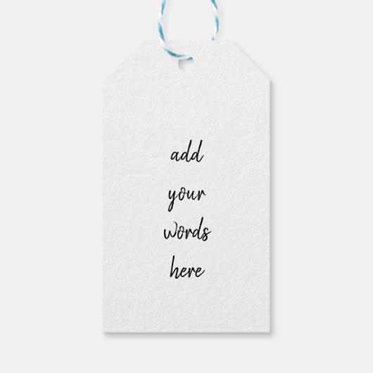 smakelijk kerstfeest met kermis cadeaulabel (Achterkant)