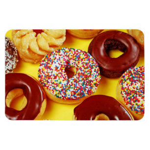 Smakelijke donuts magnet magneet