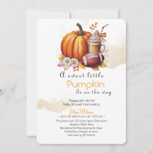 Smakelijke Little pumpkin latte is onderweg Kaart