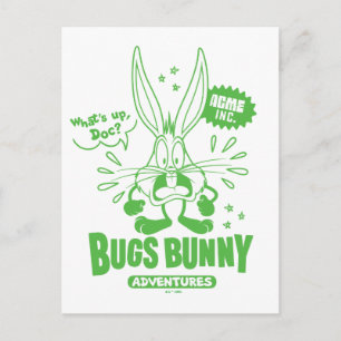Smakelijke Retro BUGS BUNNY™ Briefkaart