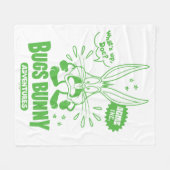Smakelijke Retro BUGS BUNNY™ Fleece Deken (Voorkant (Horizontaal))