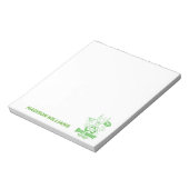 Smakelijke Retro BUGS BUNNY™ Notitieblok (Gedraaid)