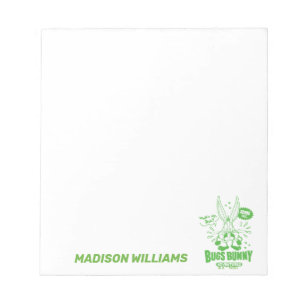 Smakelijke Retro BUGS BUNNY™ Notitieblok