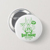 Smakelijke Retro BUGS BUNNY™ Ronde Button 5,7 Cm (Voorkant /achterkant)