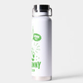 Smakelijke Retro BUGS BUNNY™ Waterfles (Achterkant)
