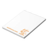 Smakelijke Retro DAFFY DUCK™ Notitieblok (Gedraaid)