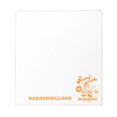 Smakelijke Retro DAFFY DUCK™ Notitieblok (Voorkant)