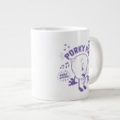 Smakelijke Retro Porky Pig Extra Grote Beker (Voorkant rechts)