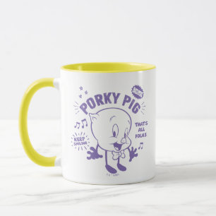 Smakelijke Retro Porky Pig Mok