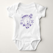 Smakelijke Retro Porky Pig Romper (Voorkant)