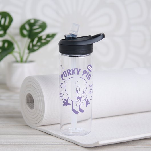 Smakelijke Retro Porky Pig Waterfles (Links)