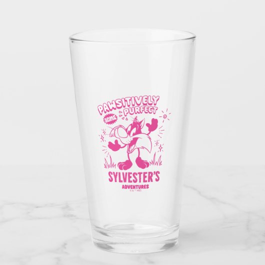 Smakelijke Retro SYLVESTER™ Glas (Voorkant)