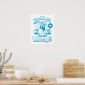 Smakelijke Retro TAZ™ Poster (Keuken)