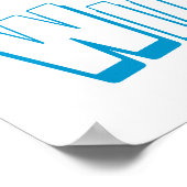 Smakelijke Retro TAZ™ Poster (Hoek)