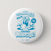 Smakelijke Retro TAZ™ Ronde Button 5,7 Cm (Voorkant)