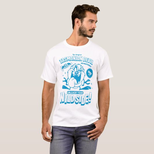 Smakelijke Retro TAZ™ T-shirt (Voorkant volledig)