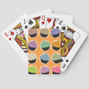 Smakjes Cupcake Pokerkaarten