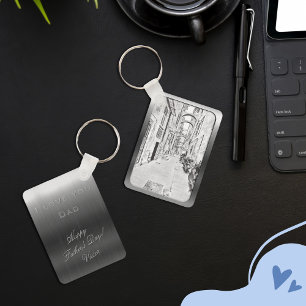 Smal Italiaanse Straat - Vaderdag Sleutelhanger