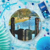 SMALBOOTSLUIS PAPIEREN BORDJE (Feest)