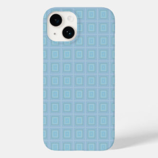 Small blue squares. Case-Mate iPhone 14 hoesje