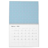 Small blue squares. kalender (Feb 2026)