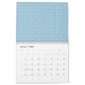 Small blue squares. kalender (Jan 2026)