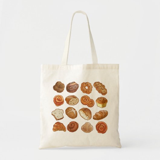 Small Bread Canvas tas (Voorkant)