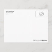 Small Bridge Pub Briefkaart (Achterkant)