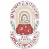 Small Business Herfst Sticker (Voorkant)