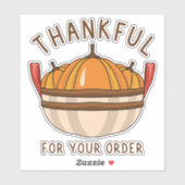 Small Business Herfst Sticker (Vel)