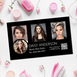 Small Business Home Haarstylist Kapper Salon Magnetisch Visitekaartje