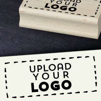Small Business Logo Custom Rubber Houden Stempel