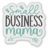 Small Business Mama Sticker (Voorkant)