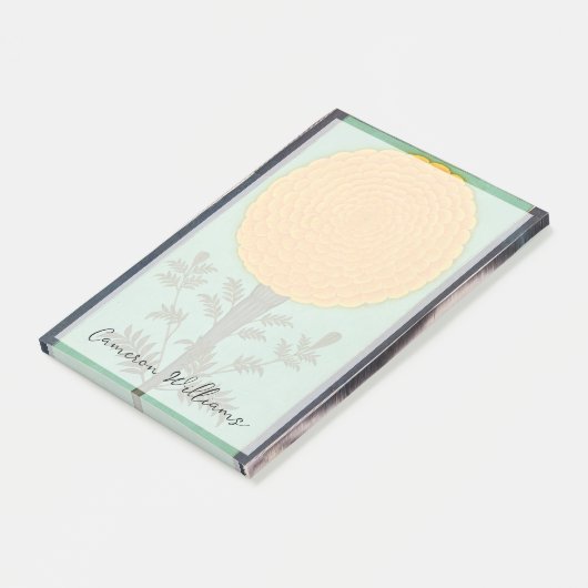Small Clive Album | A Marigold Post-it® Notes (Schuin)