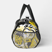 Small Duffel Bag – Owl Wisdom Night Sky Design Plunjezak (Rechts)