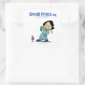 Small Fries HQ Kelly Sticker Sq (Sac)