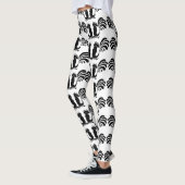 Small Funny Roosters Jaar 2017 Leggings (Links)
