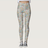 Small Hearts Tile Leggings (Voorkant)