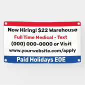 Small Hiring Building Banner (Horizontaal)
