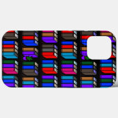 Small Library Book Shelves Black Case-Mate iPhone Case (Achterkant (horizontaal))