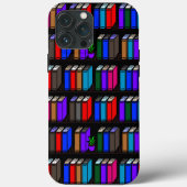 Small Library Book Shelves Black Case-Mate iPhone Case (Achterkant)