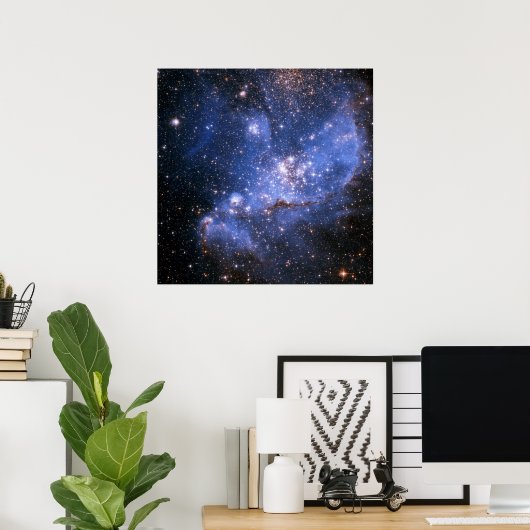 Small Magellanic Cloud Poster (Thuiskantoor)