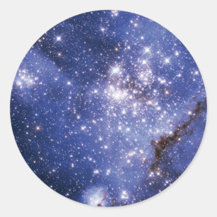 Small Magellanic Cloud Ronde Sticker