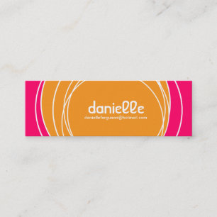 Small Mini Calling Card Contactkaartje