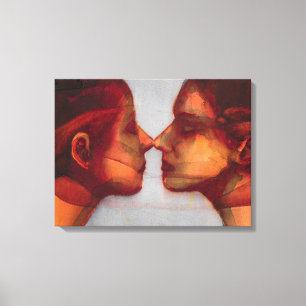 Small Mirror Twin 2003-2007 Canvas Afdruk